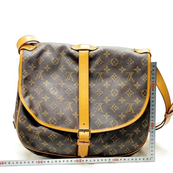 Louis Vuitton LV Crossbody bag Saumur 35 Brown Monogram 720-042525 - Picture 2 of 14